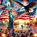 4th Of July Print OZ